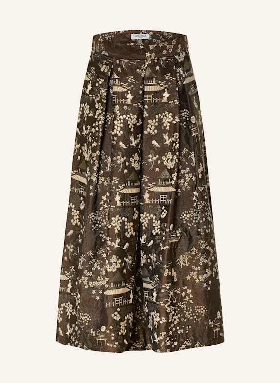 LUNATICA MILANO Jacquard-Rock DUNKELBRAUN/ CREME