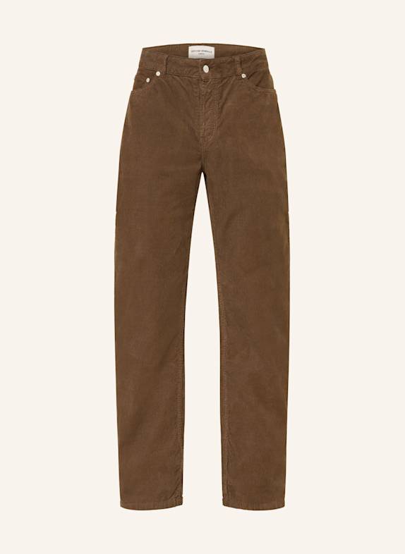 Officine Générale Cordhose JAMES Regular Fit DUNKELBRAUN