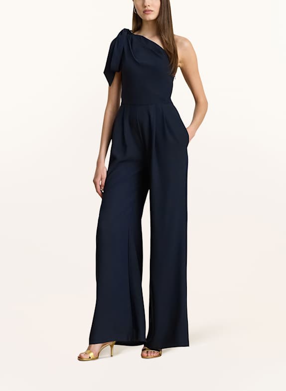 LAUREN RALPH LAUREN One-Shoulder-Jumpsuit DUNKELBLAU