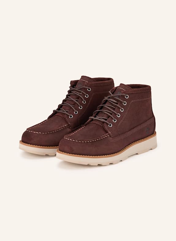 Timberland Schnürboots BRITTON MILLS DUNKELBRAUN / HELLGRAU