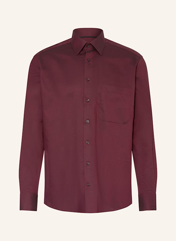 ETERNA Koszula comfort fit CIEMNOCZERWONY
