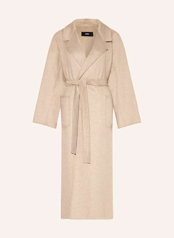 ARMA SUZA cashmere coat BEIGE