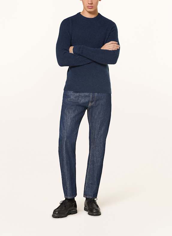 roberto collina Kasjmier trui DONKERBLAUW