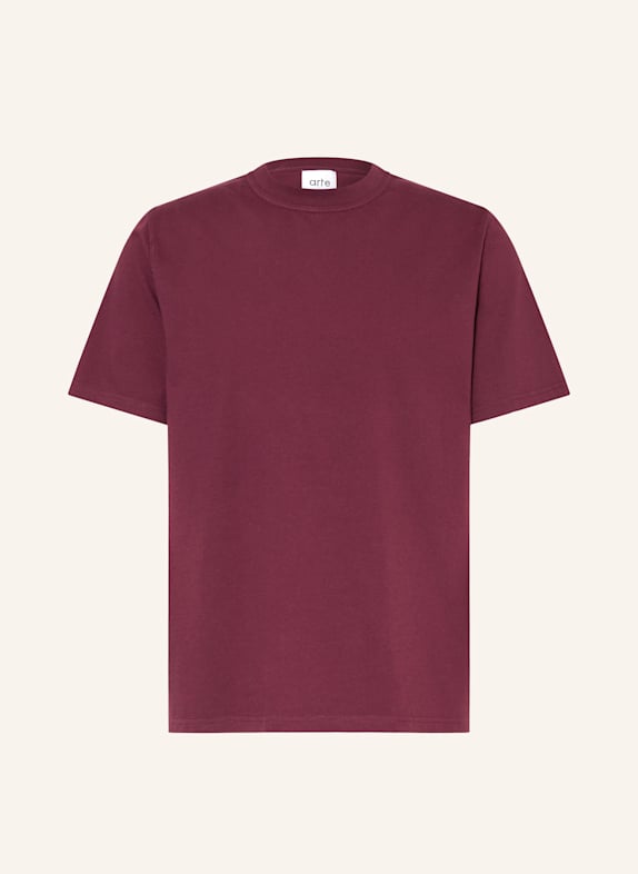 Arte Antwerp T-Shirt DUNKELROT/ ROSÉ