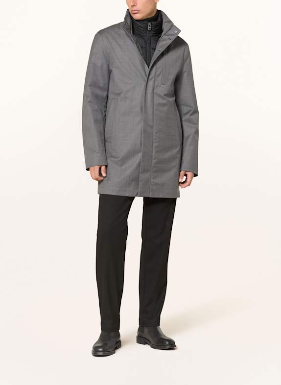 DUNO 2-in-1-Mantel BLAKEMIO STELVIO BOSA DUNKELGRAU