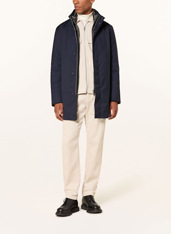 DUNO Kabát 2 v 1 BLAKEMIO STELVIO BOSA TMAVĚ MODRÁ