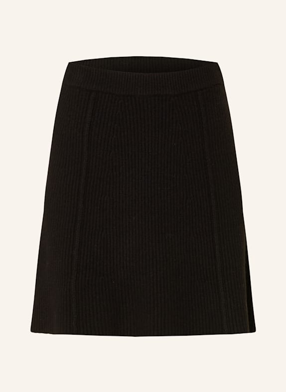 IVY OAK KEENA knit skirt BLACK