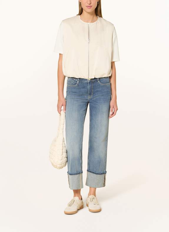 MAC Straight Jeans LAURA D460 støvet blå autentisk vask