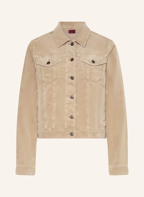 MAC Cordjacke BEIGE