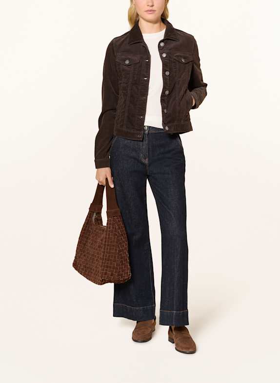 MAC Cordjacke DUNKELBRAUN