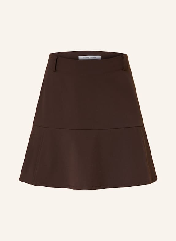 SAMSØE  SAMSØE Jupe SACORLA MARRON FONCÉ