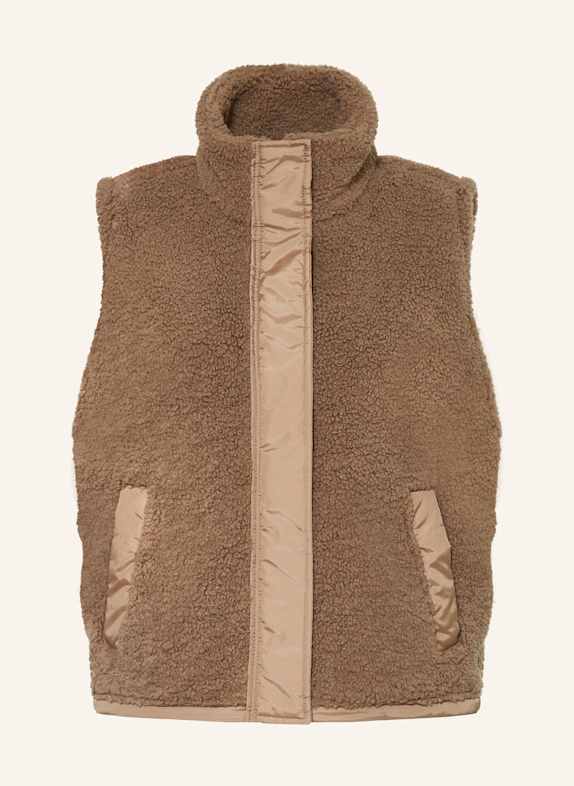 SAMSØE  SAMSØE Teddyfell-Weste BEIGE
