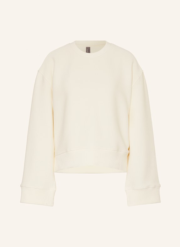 Sweaty Betty Krótka bluza nierozpinana PEACEFUL ECRU