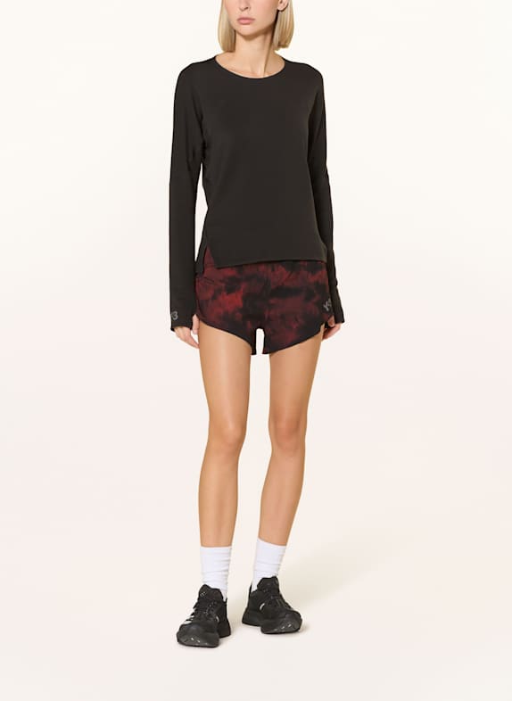 Y-3 hardloopshirt ZWART
