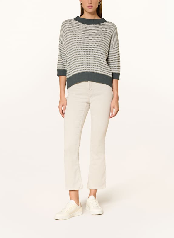 OPUS PANTS 7/8-Hose ENJA GENTLE aus Cord 2088 macadamia