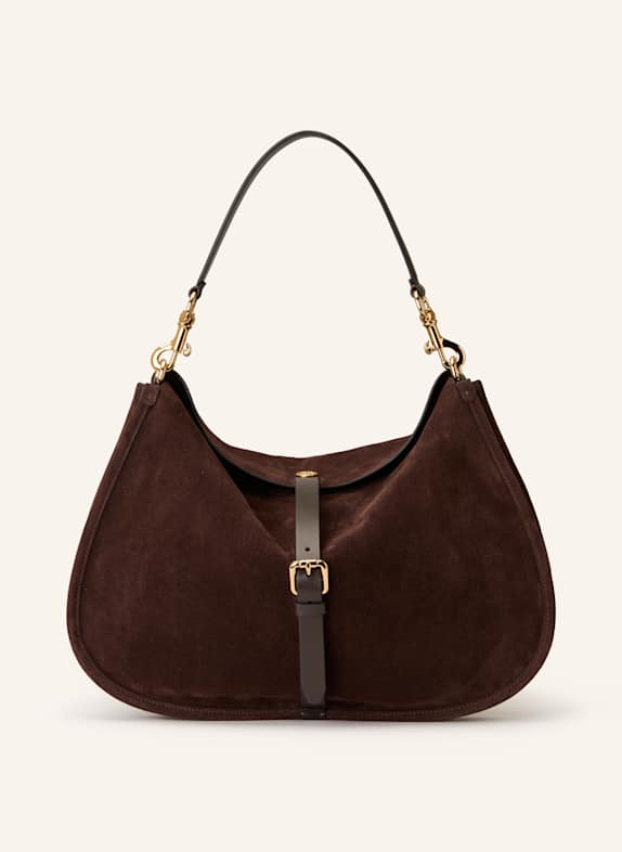 ETRO Torba na ramię LARGE CIEMNOBRĄZOWY