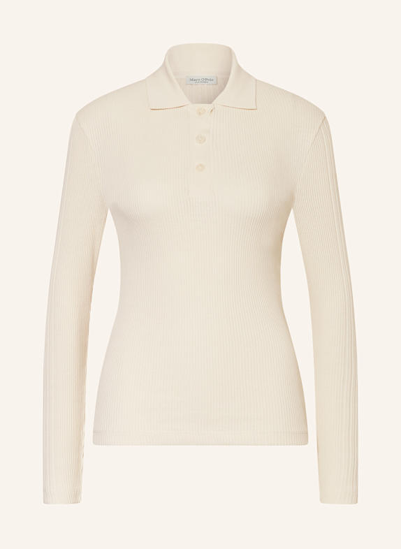 Marc O'Polo Strick-Poloshirt ECRU
