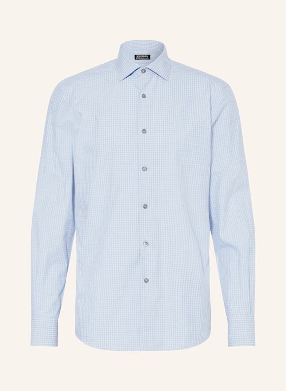 ZEGNA Hemd Regular Fit HELLBLAU