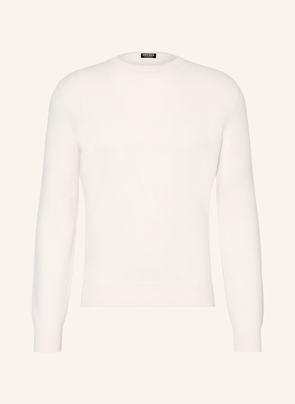 ZEGNA Cashmere-Pullover OASI ECRU