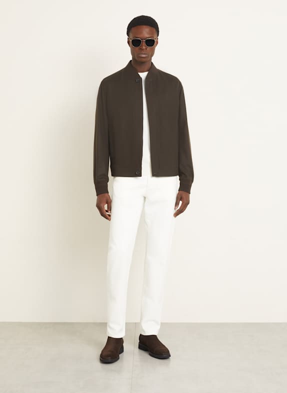 ZEGNA Slim fit jeans N00 White