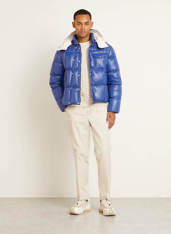 MONCLER Donsjack SERFANTO BLAUW
