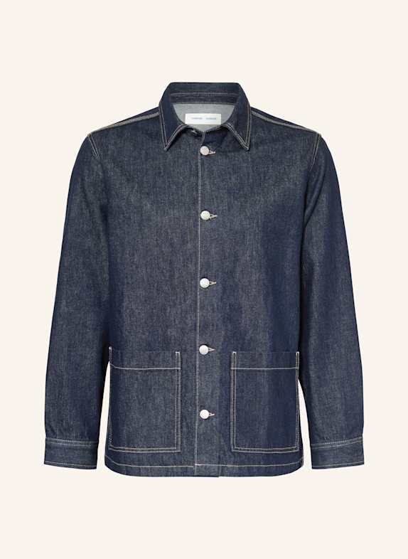 SAMSØE  SAMSØE SAHENRY denim jacket DARK BLUE