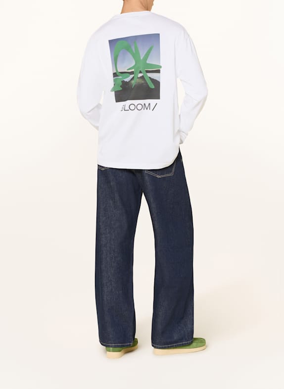 SAMSØE  SAMSØE Longsleeve SARAGNAR WIT / GROEN / ZWART