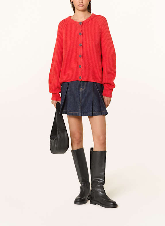 ARMEDANGELS Strickjacke SELMAA ROT