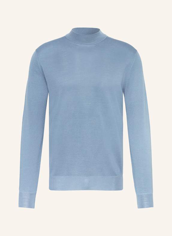 LARDINI Pullover aus Merinowolle BLAUGRAU