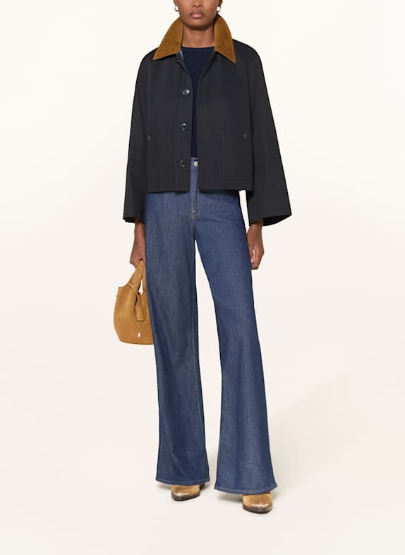 FRAME Trench-Jacke DUNKELBLAU