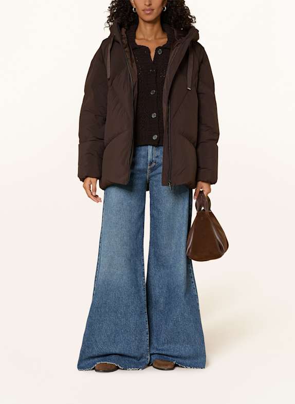 someday Daunenjacke VORTEA DUNKELBRAUN