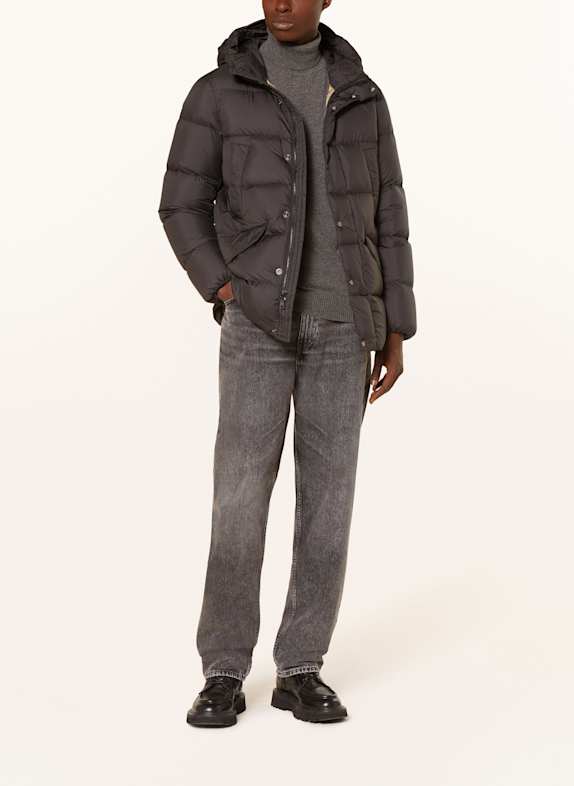 Herren Daunenmantel Mit Kapuze – Wasserdicht, Warm & Alltagstauglich