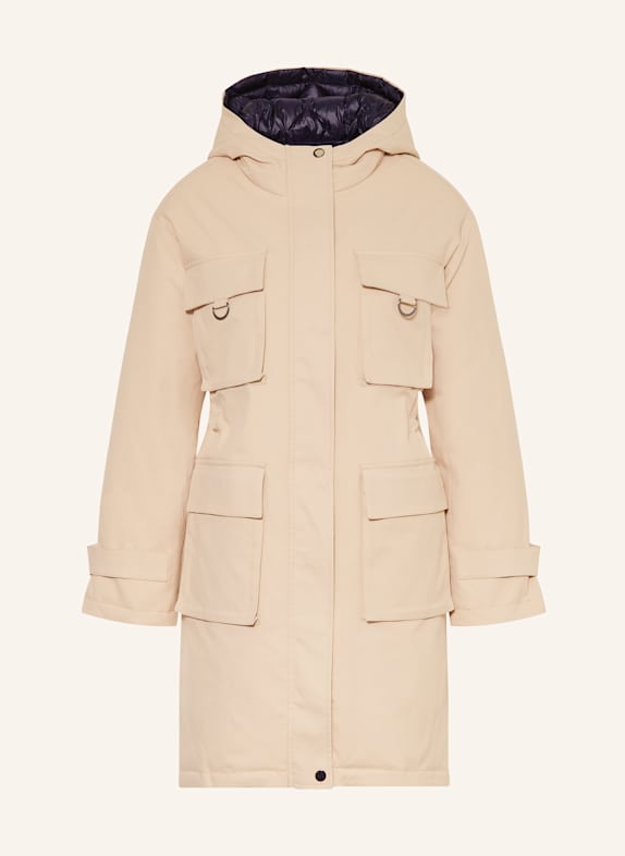 monari Mantel zum Wenden ECRU / DUNKELBLAU