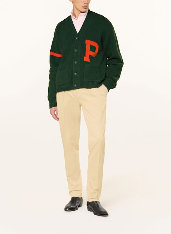 POLO RALPH LAUREN vest DONKERGROEN / ROOD