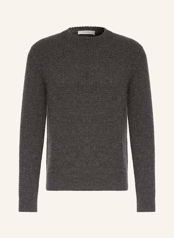 AGNONA Pullover mit Cashmere DUNKELGRAU