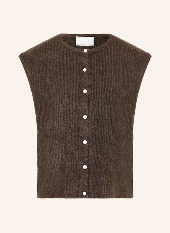 NEO NOIR Strickweste EVEREST BRAUN
