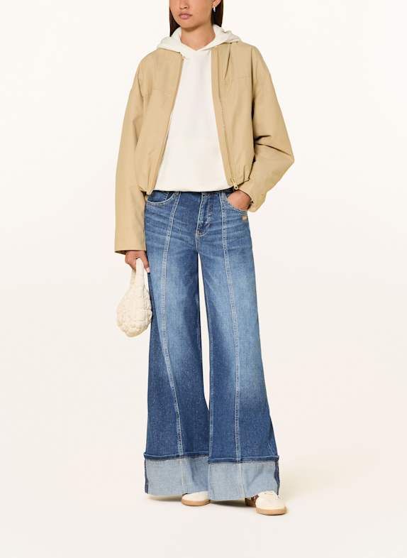 GANG Wide leg jeans 94JENNA 7698 old midblue