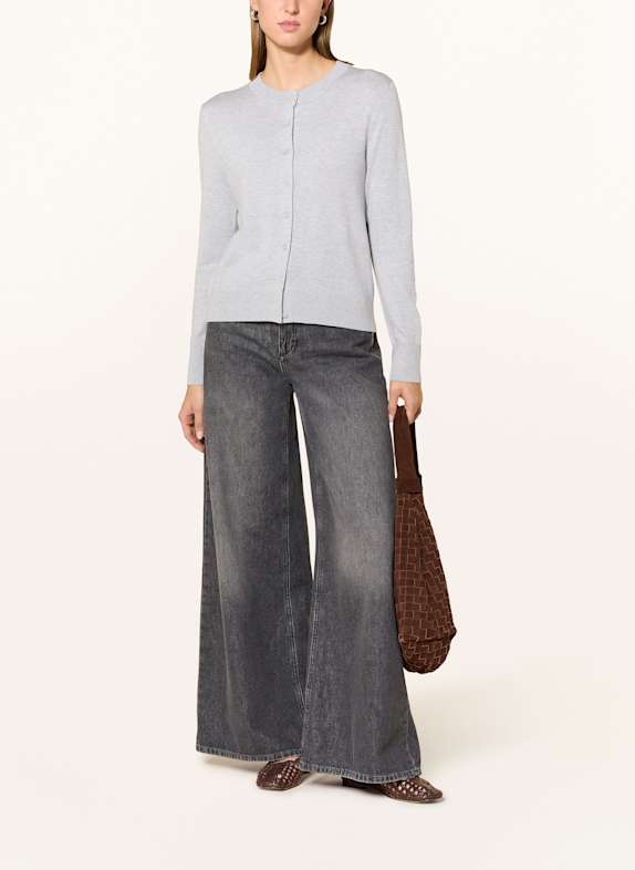 darling harbour Strickjacke GREY MELANGE