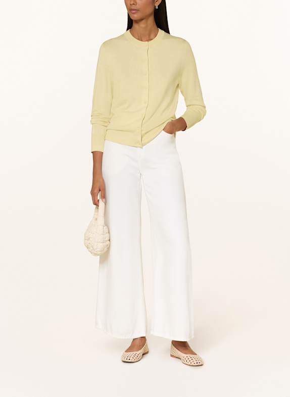 darling harbour Strickjacke HELLGELB