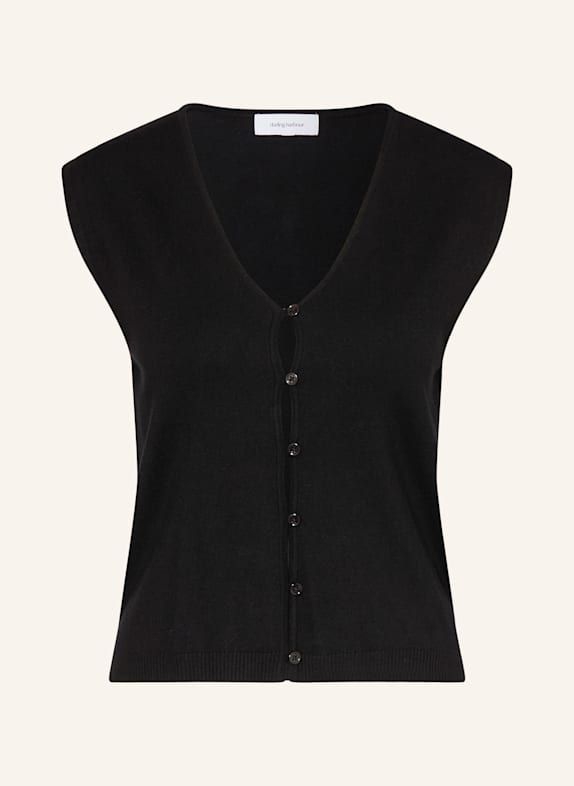 darling harbour Strickweste BLACK