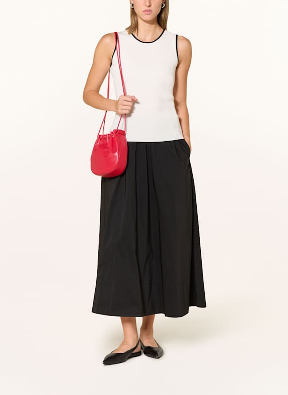 darling harbour stickad topp offwhite / svart