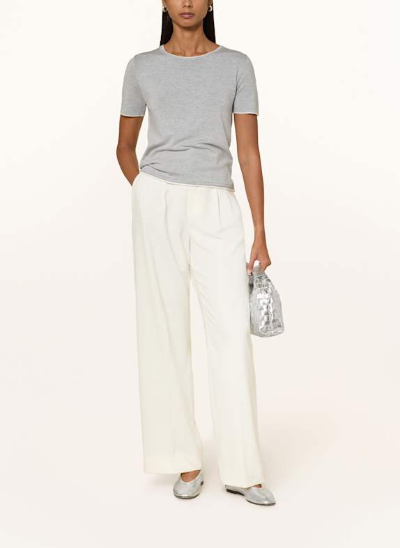 darling harbour pull en tricot grey melange / offwhite
