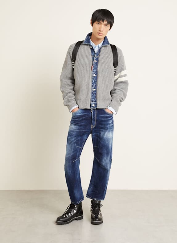 DSQUARED2 Jeans DUCATI KAWAII Straight Fit 470 NAVY BLUE