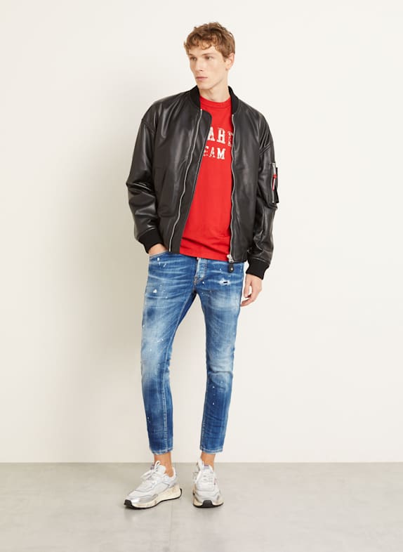 DSQUARED2 Jeans SKATER Slim Fit 470 NAVY BLUE