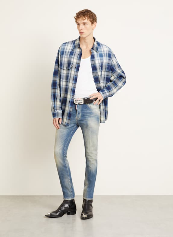 DSQUARED2 Jeans SKATER Slim Fit 470 NAVY BLUE