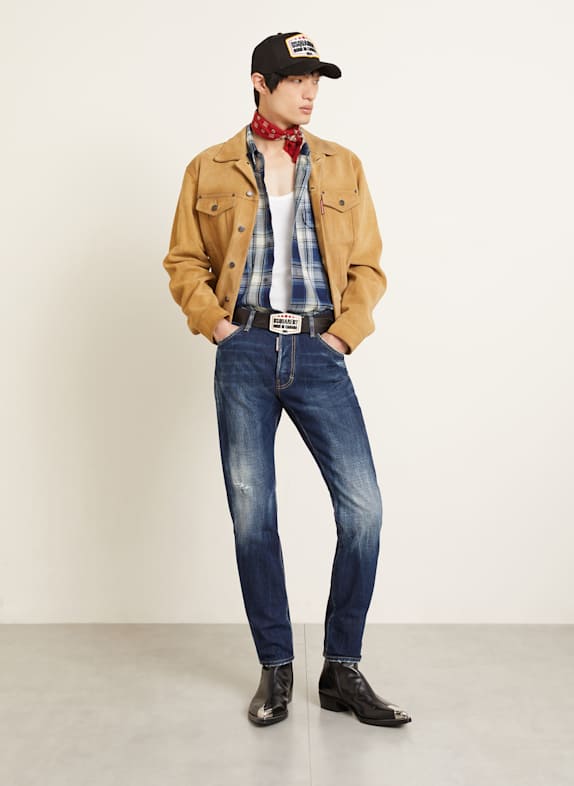 DSQUARED2 Jeans COOL GUY JEAN Slim Fit 470 NAVY BLUE