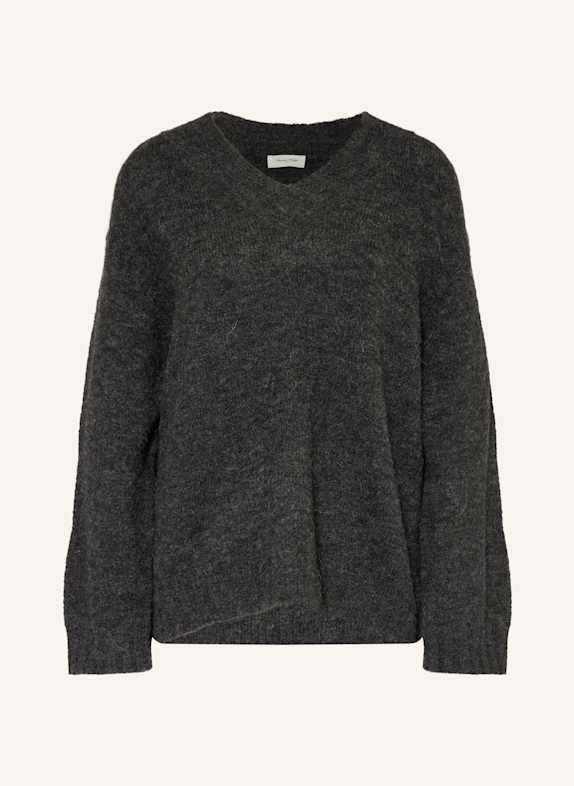 American Vintage Pullover EAST mit Alpaka DUNKELGRAU