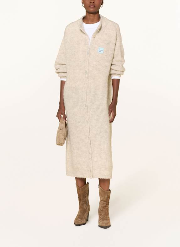 American Vintage Strickkleid EAST mit Alpaka CREME