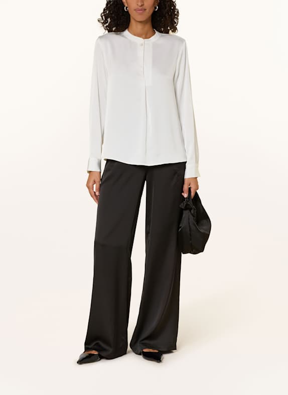 s.Oliver BLACK LABEL Blusenshirt aus Satin WEISS
