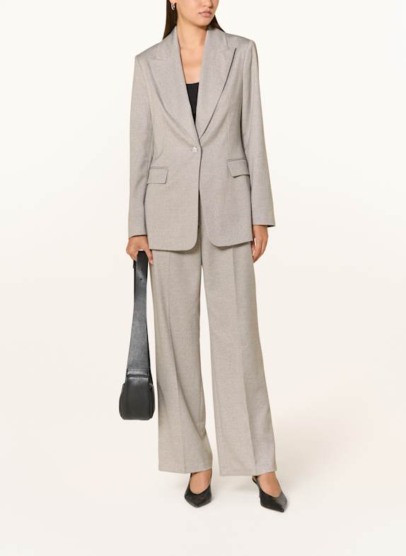 s.Oliver BLACK LABEL Blazer met glittergaren BEIGE